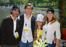 The Maurer Family team of Tabafresh. From left to right Ernesto, Ernesto Jr., Daniela and Graciela.